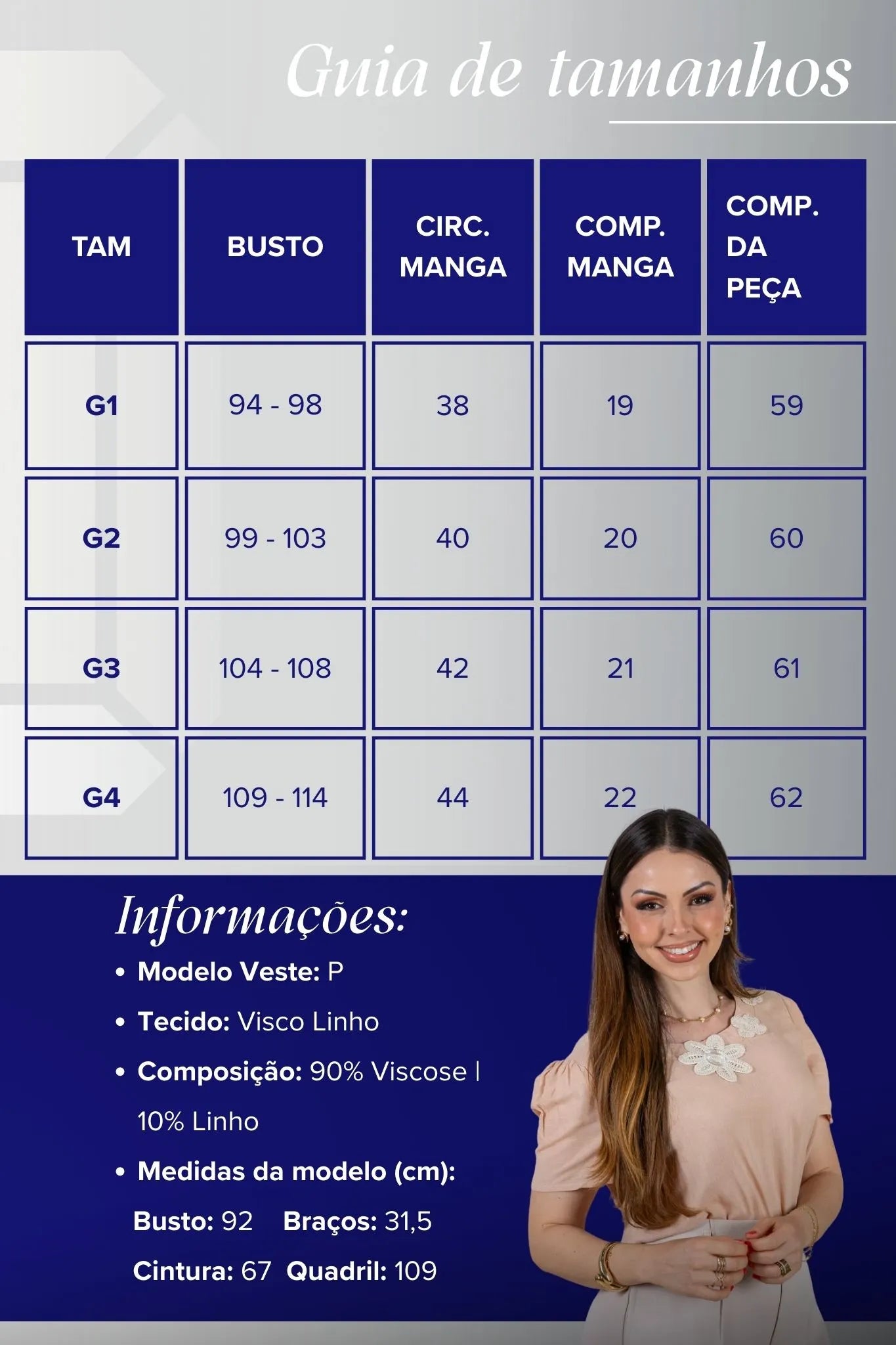 Blusa Manga Curta Colo Bordado Flores Visco Linho Elaine Rosê