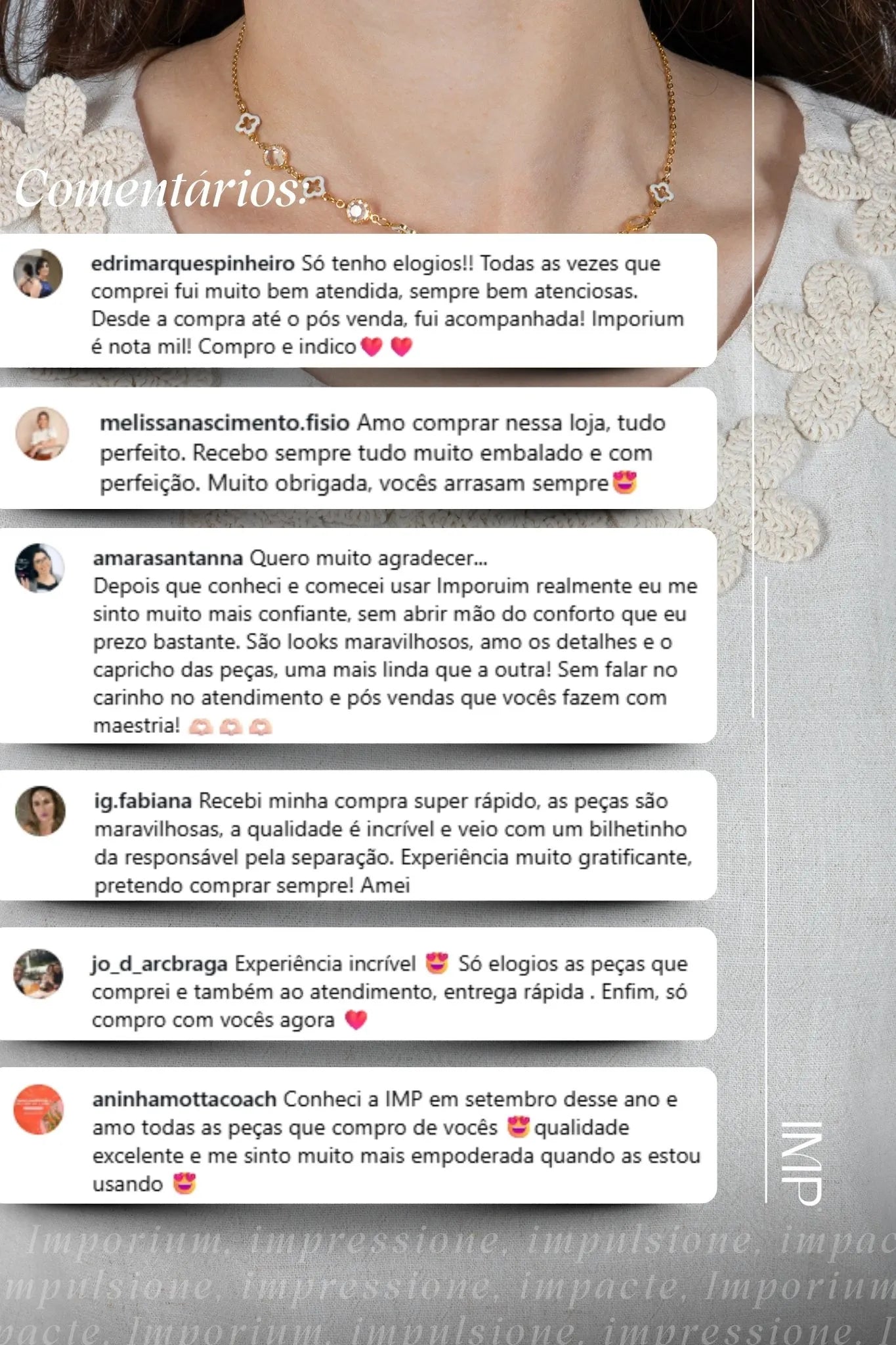 Regata Detalhe Flores Colo Visco Linho Giovana Creme