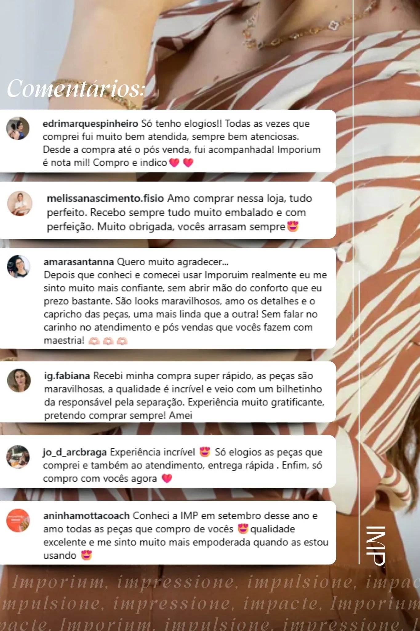 Blusa Manga Curta Detalhe Botão Decote "V" Crepe Classic Graciane Marrom