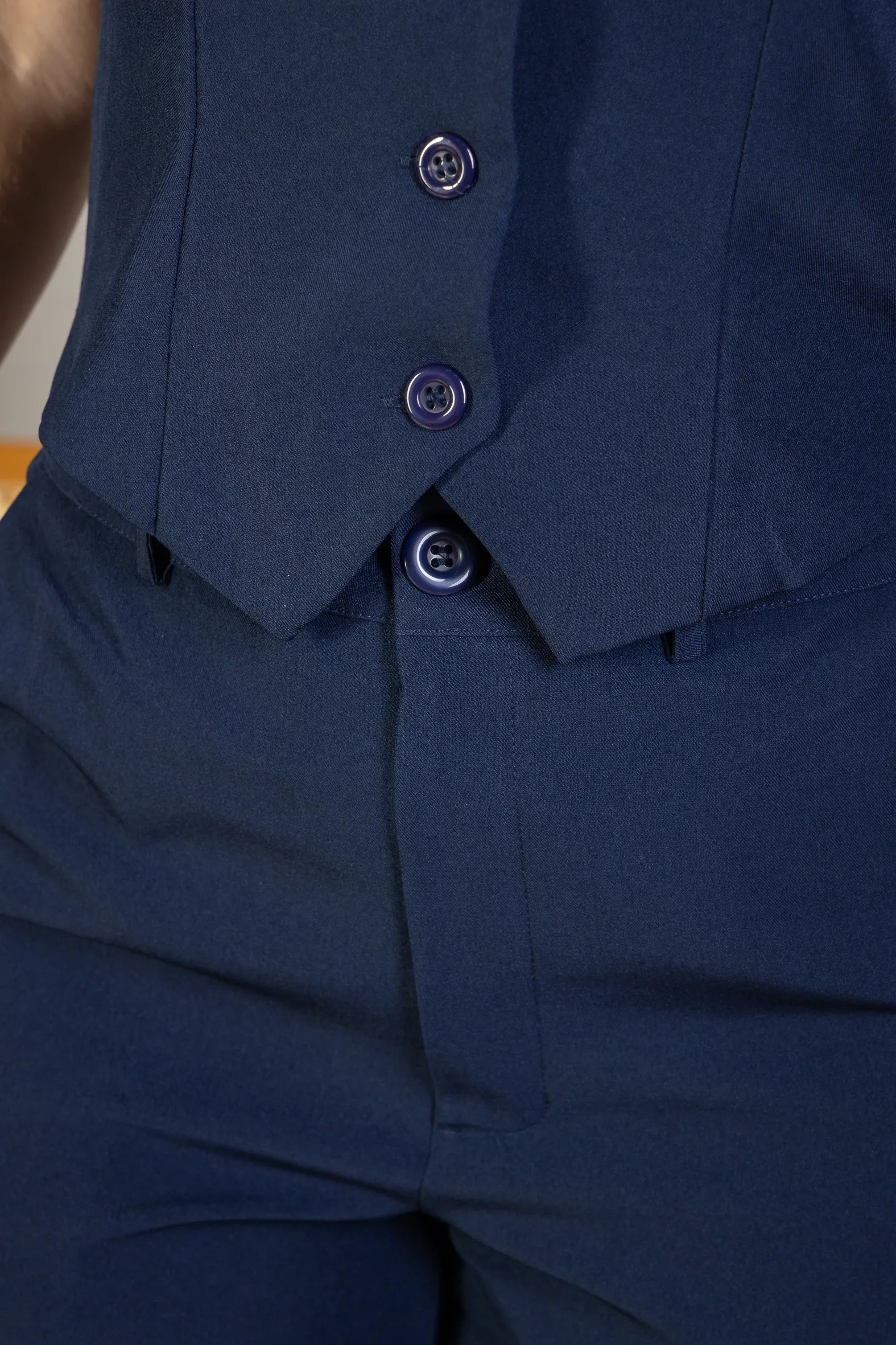 Shorts Alfaiataria Paolla Oliveira Azul Marinho