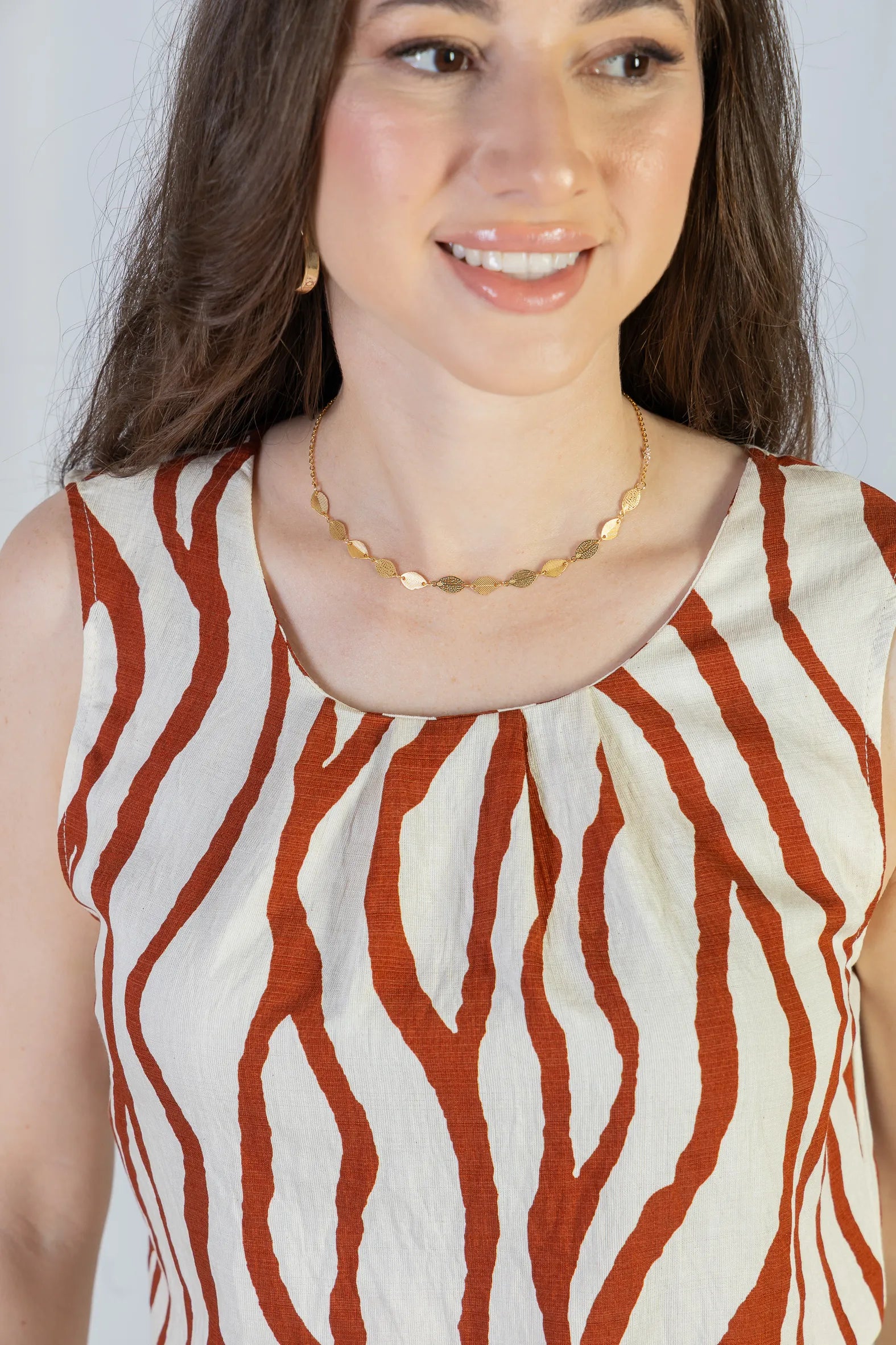 Regata Pregas Colo Visco Brise Valquíria Estampada Vermelha