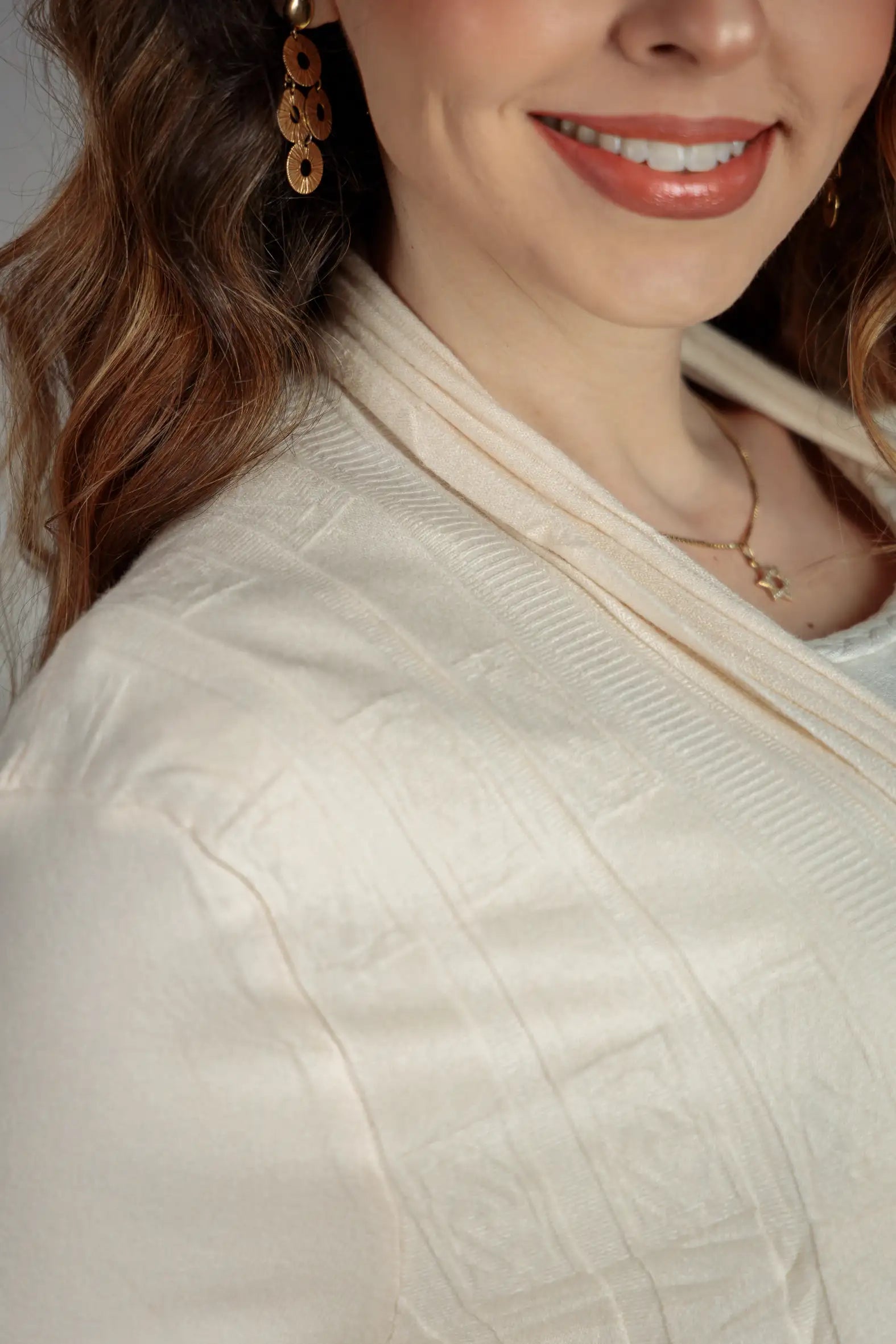 Cardigan Em Tricot Sublime Ana Clara Off White