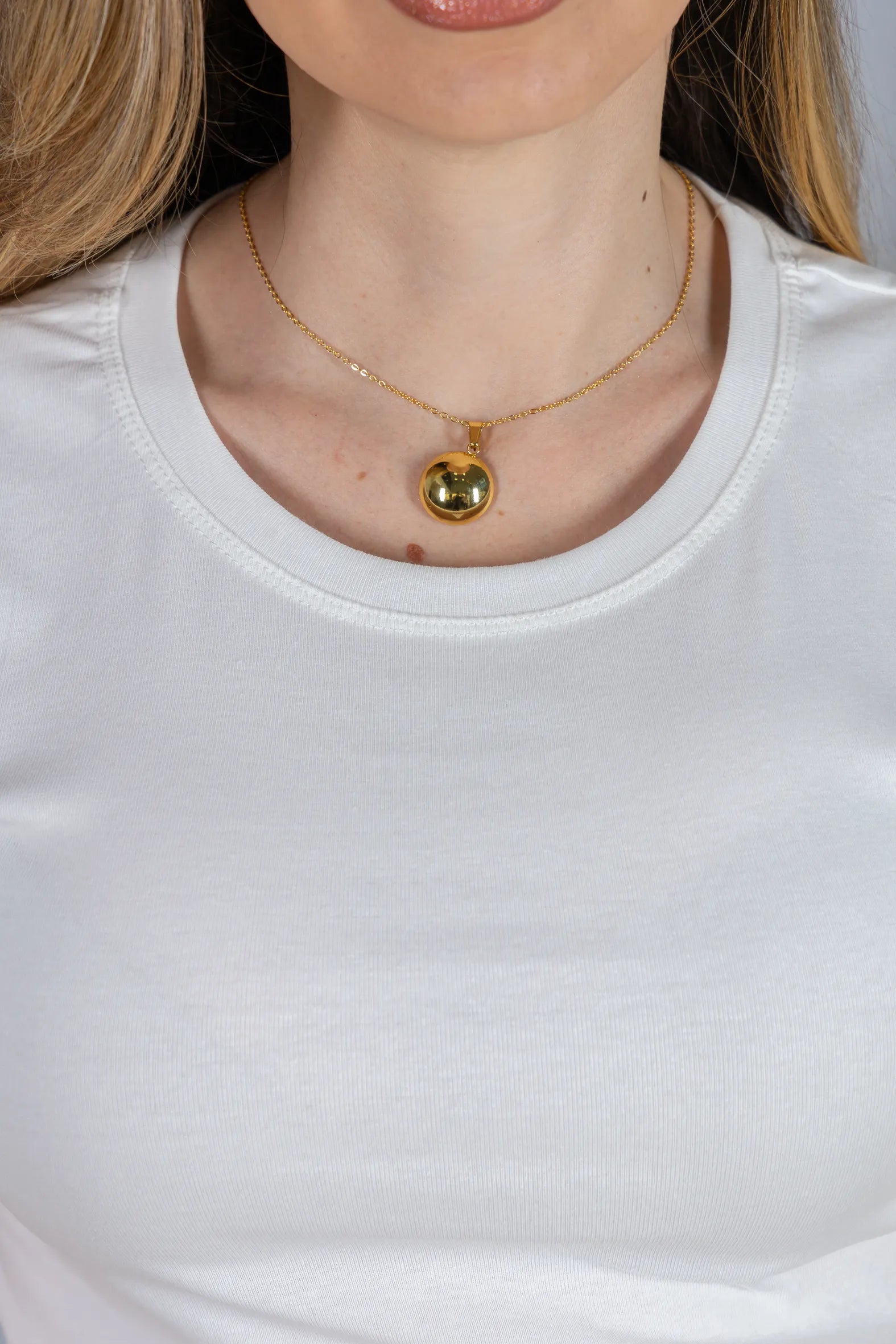 Blusa Cotton Lycra com Detalhe em Crochê Lidia Branca