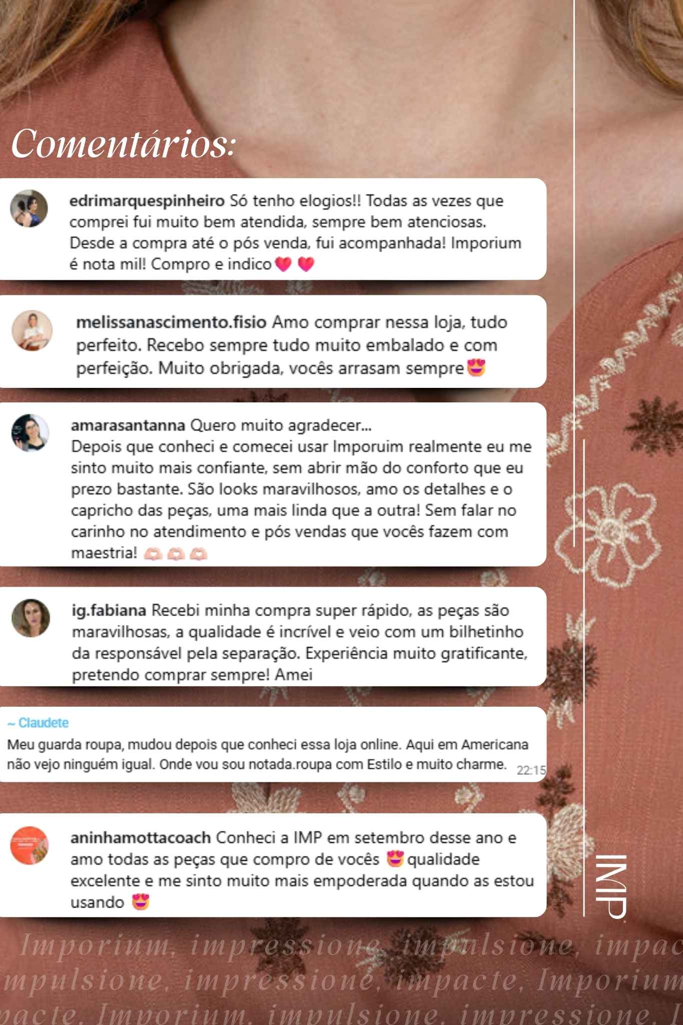 Blusa Manga Curta Decote em 'V' em Viscose com Acabamento Bordado Liara Terracota