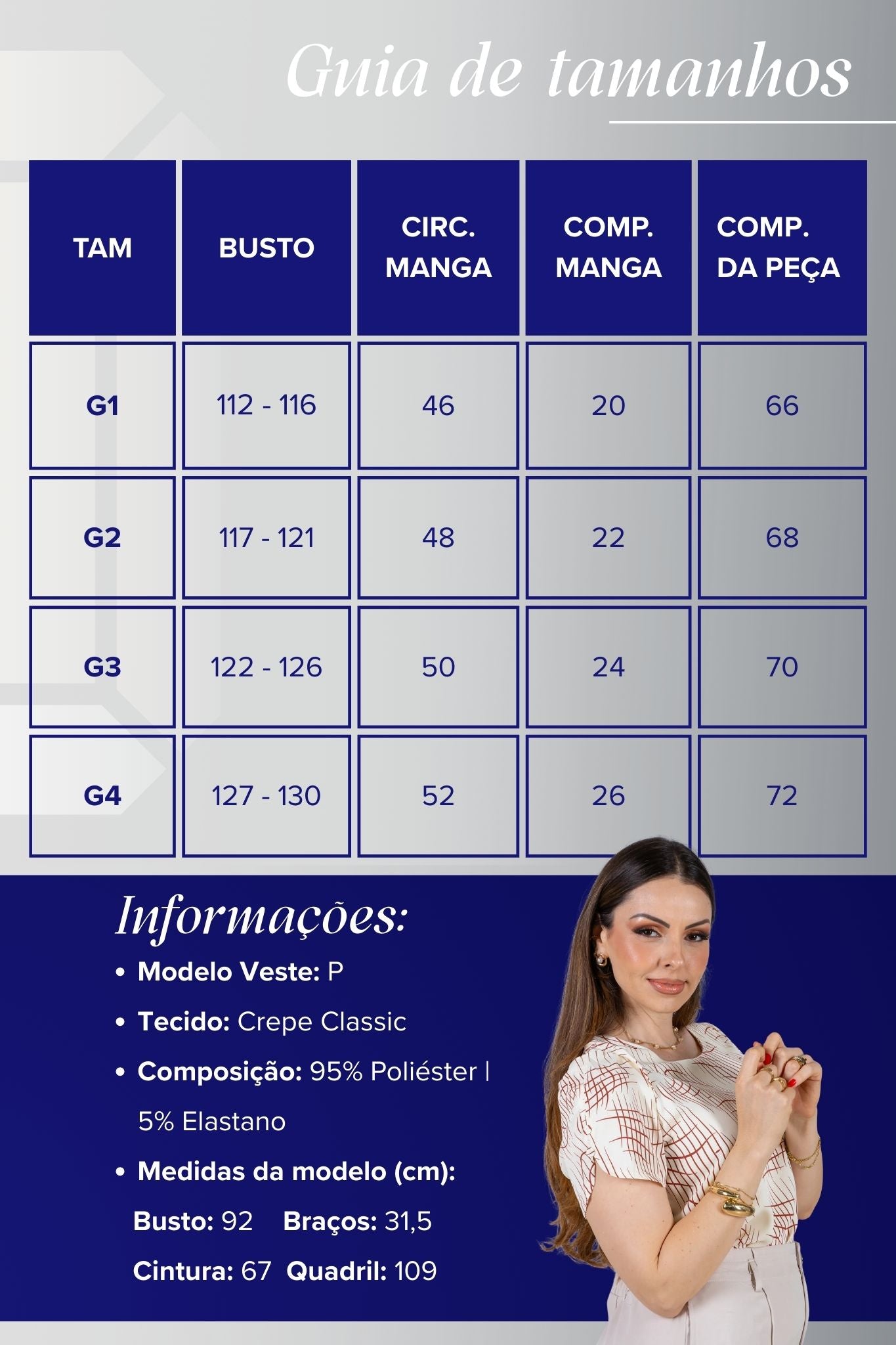 Blusa Manga Curta Botões Crepe Classic Magda Estampada Vermelha