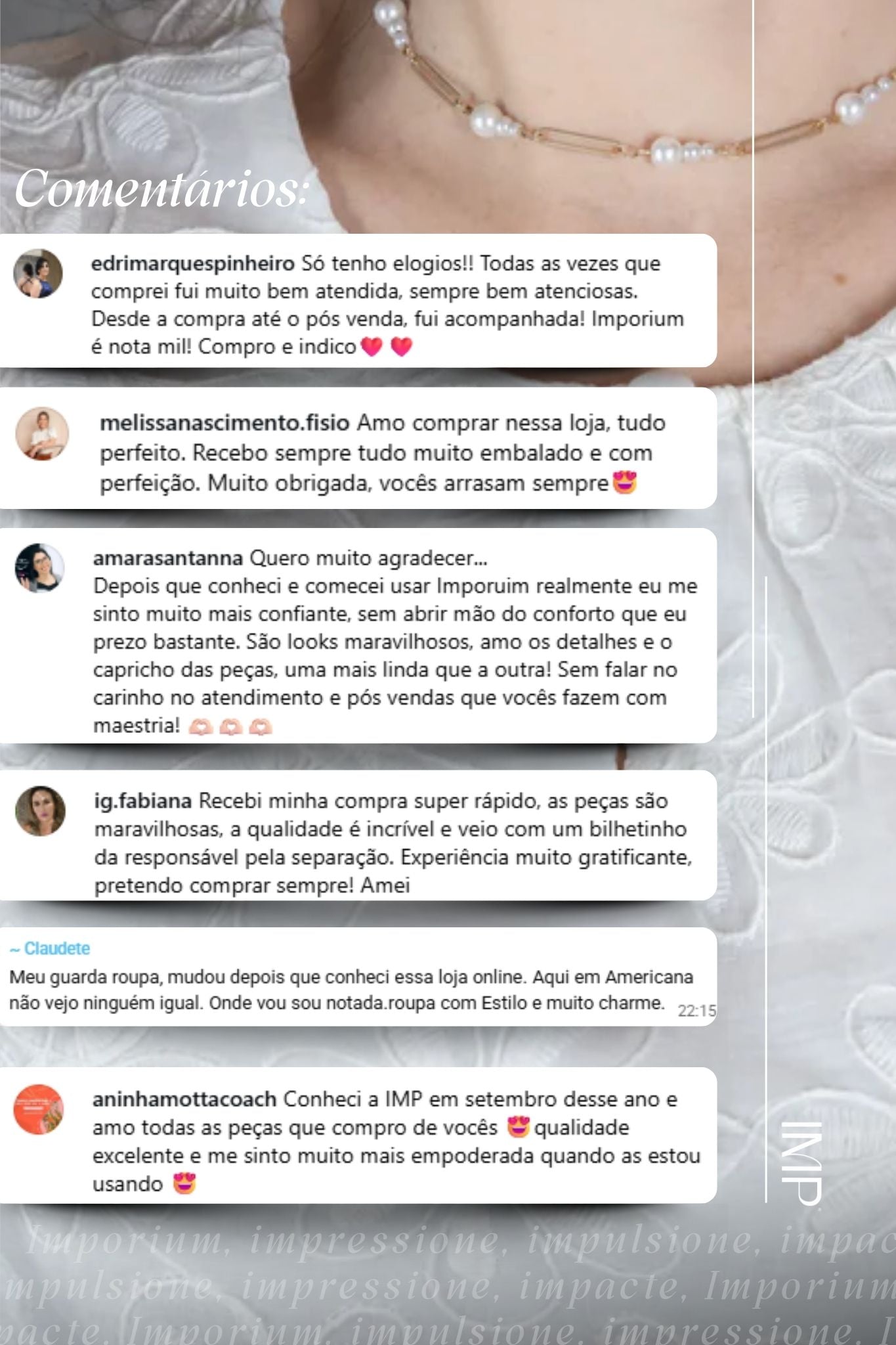 Blusa Manga Curta em Laise com Detalhe em Renda Manuela Branca