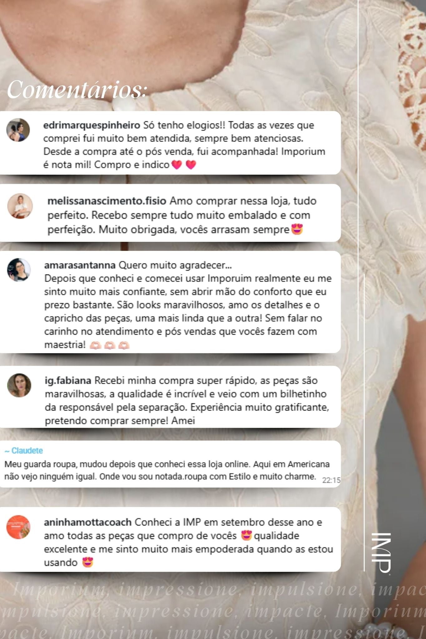 Blusa Manga Curta em Laise com Detalhe em Renda Manuela Creme