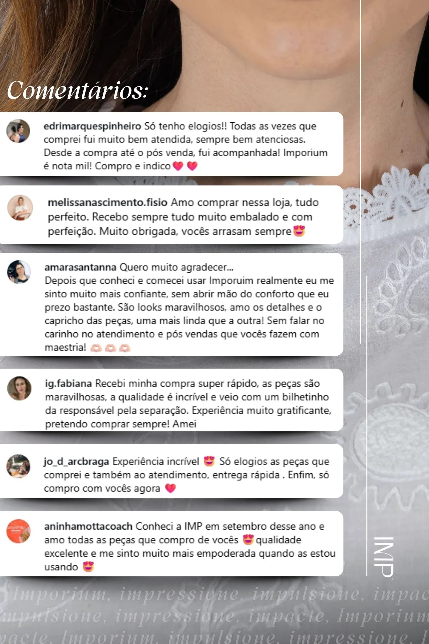Blusa em Laise Mirela Branca — Feminina, fresca e elegante sem exagero