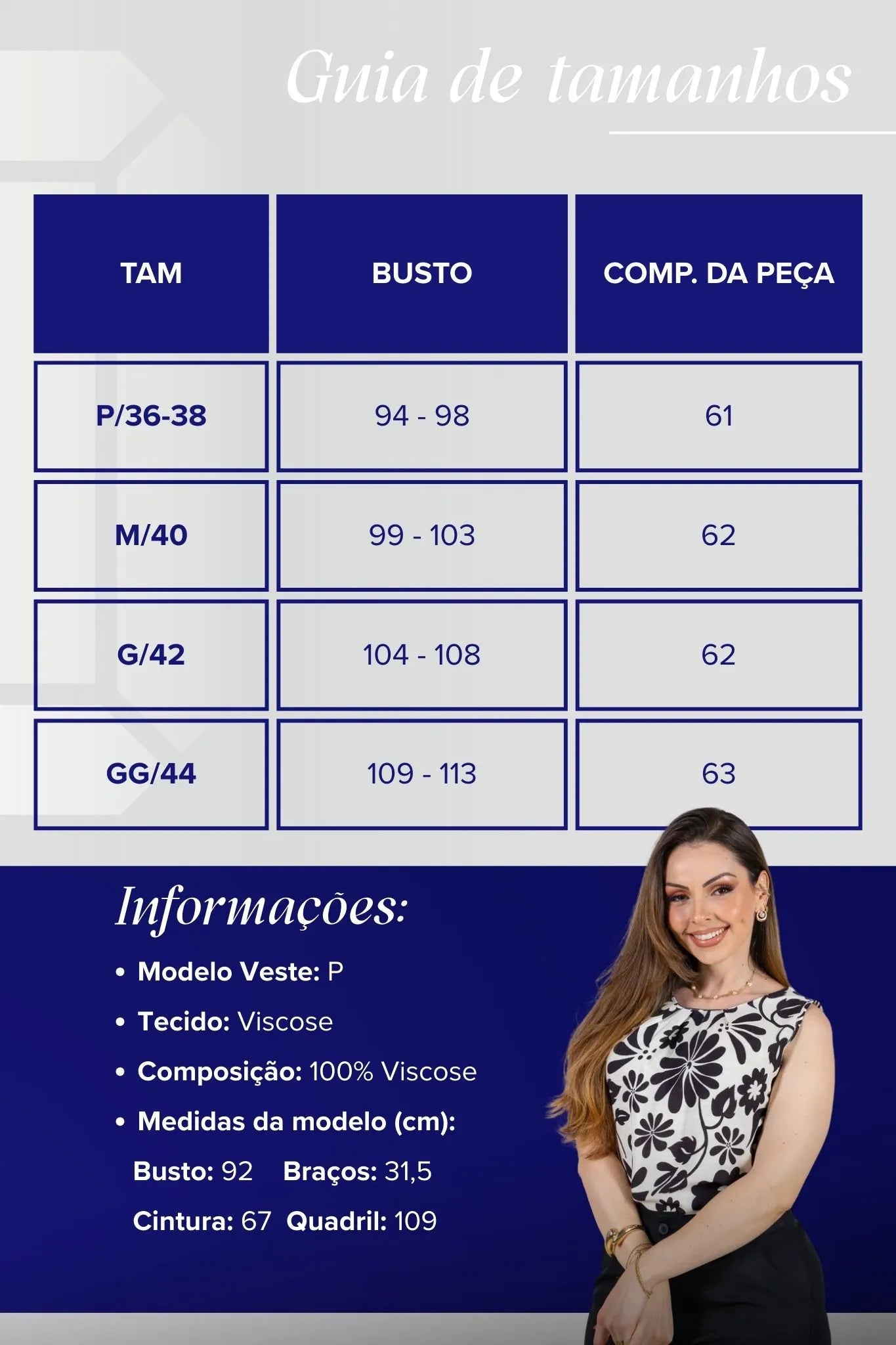 Blusa Regata Colo Com Pregas Viscose Nina Preta