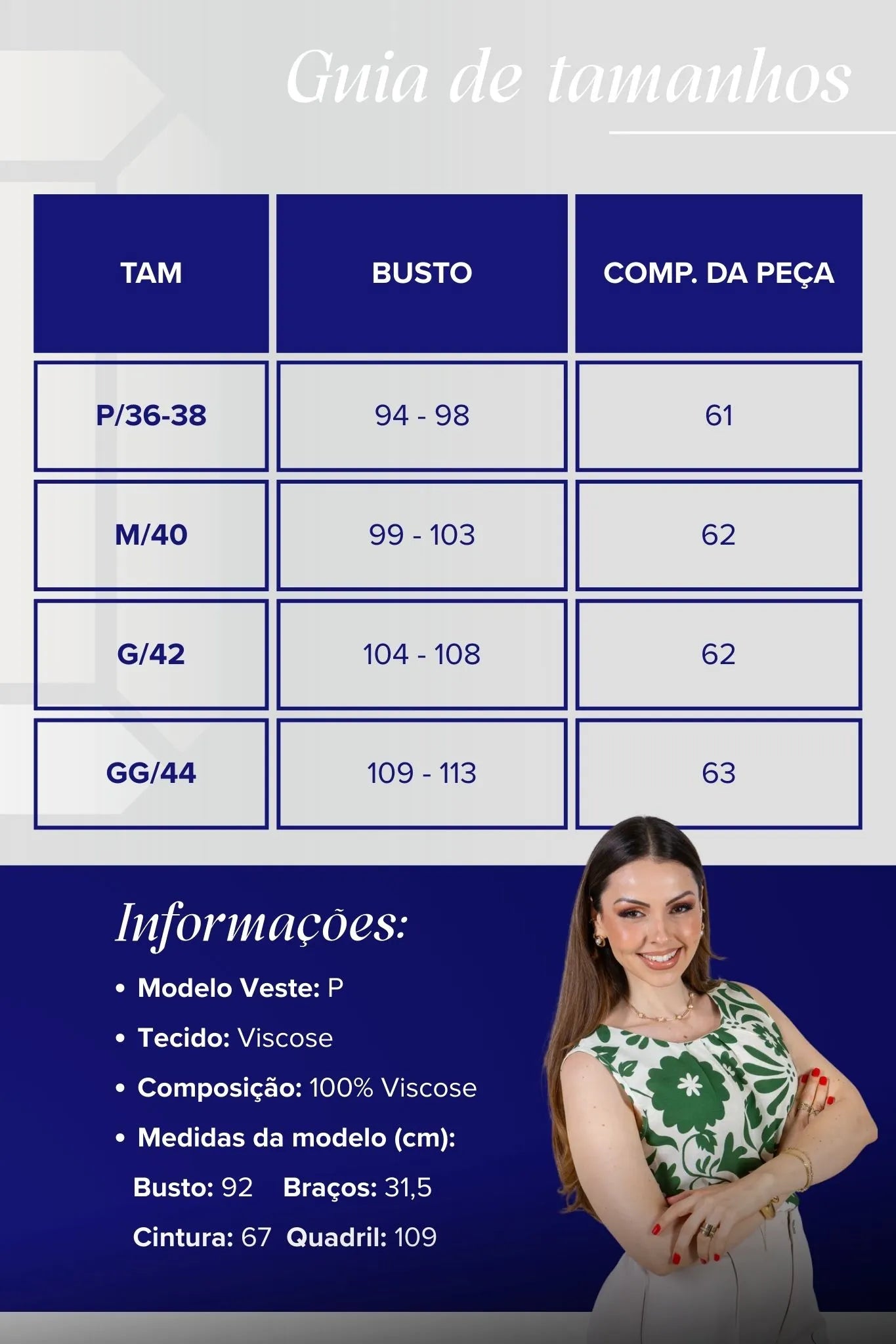 Blusa Regata Colo Com Pregas Viscose Nina Verde