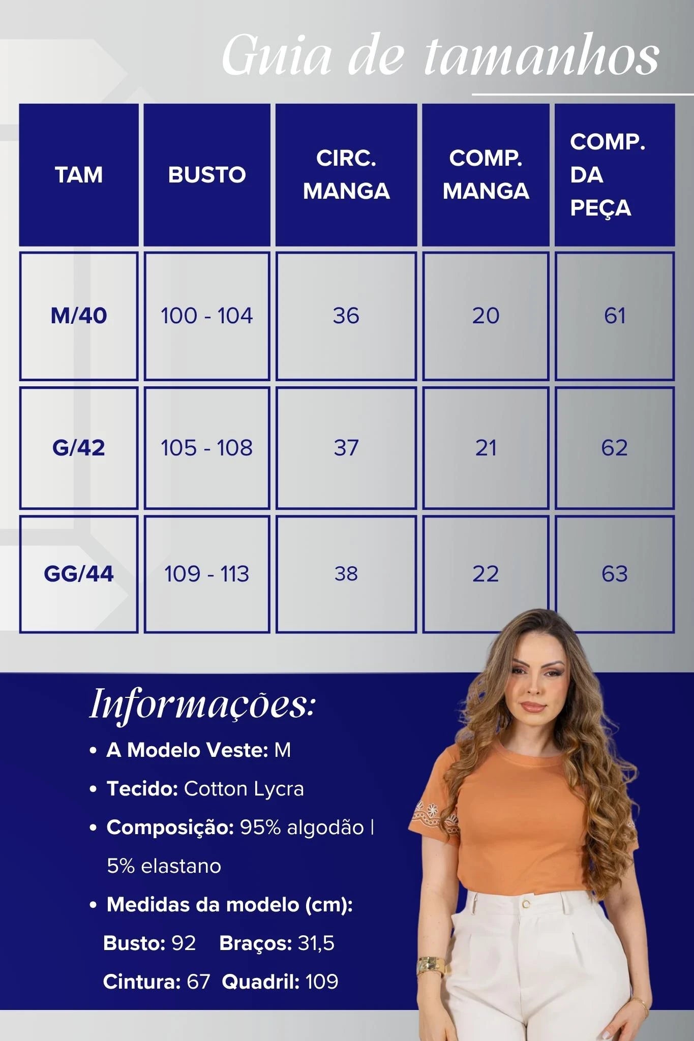 Blusa Manga Curta com Detalhe Bordado Floral em Cotton Lycra Samantha Coral