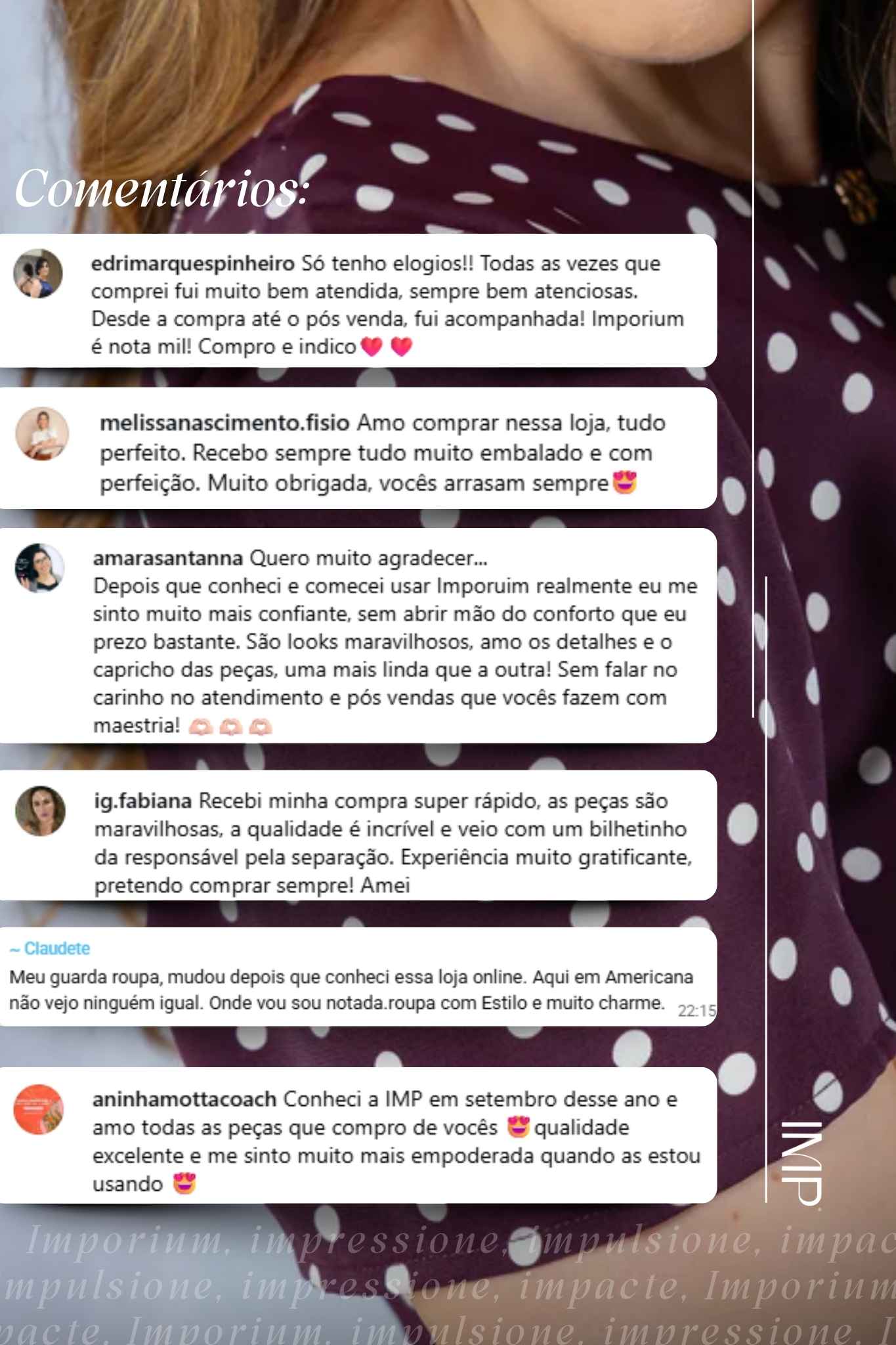 Blusa Manga Curta em Crepe Classic com Botões e Estampa Poá Tânia Roxo Berinjela