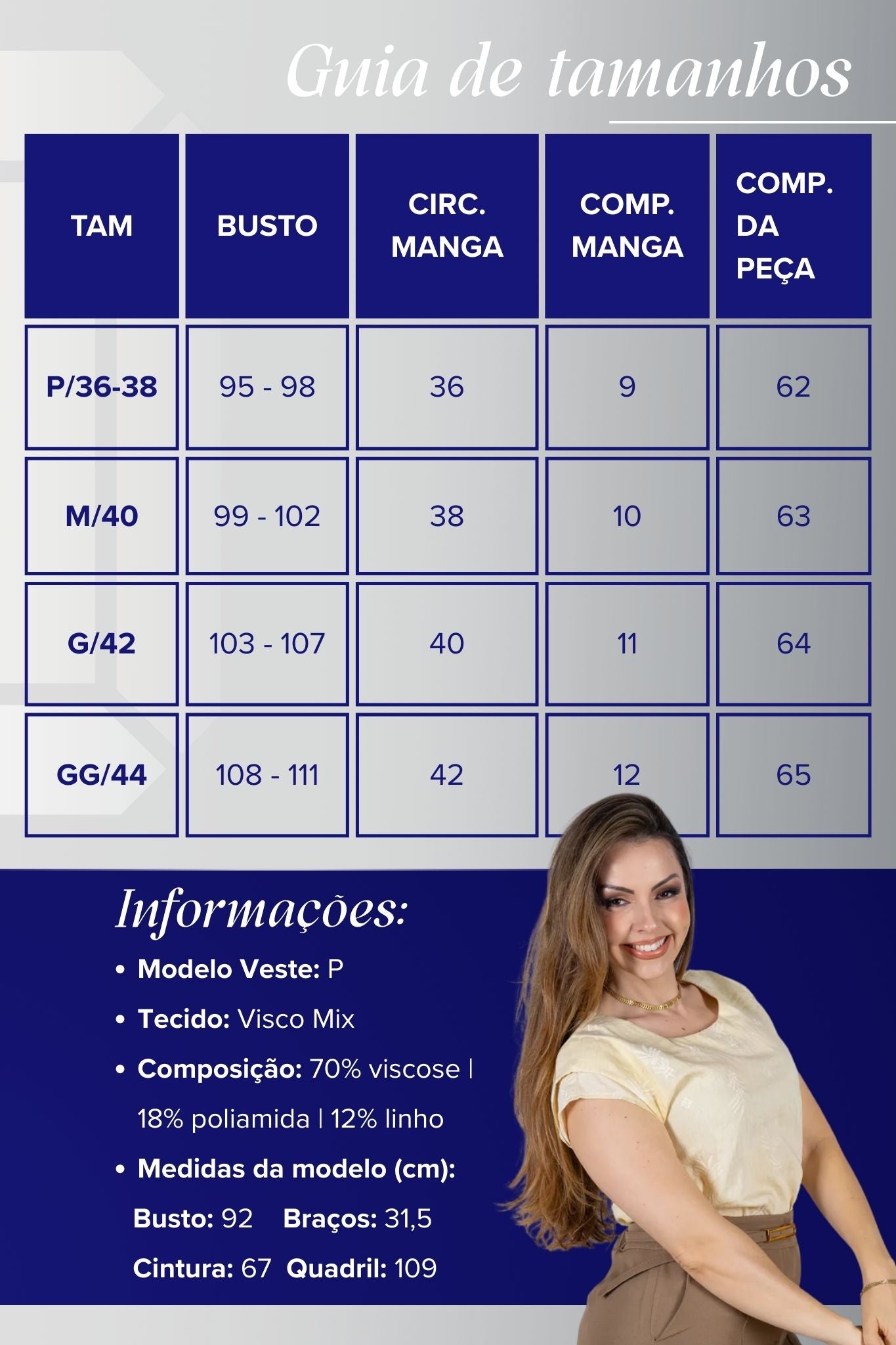 Blusa Manga Curta Detalhe em Camadas em Visco Mix Bordado Verônica Creme
