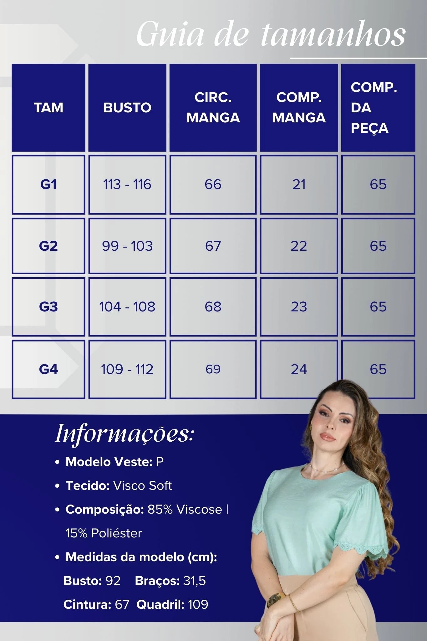 Blusa Manga Curta com Detalhes Bordados em Visco Soft Wanda Verde