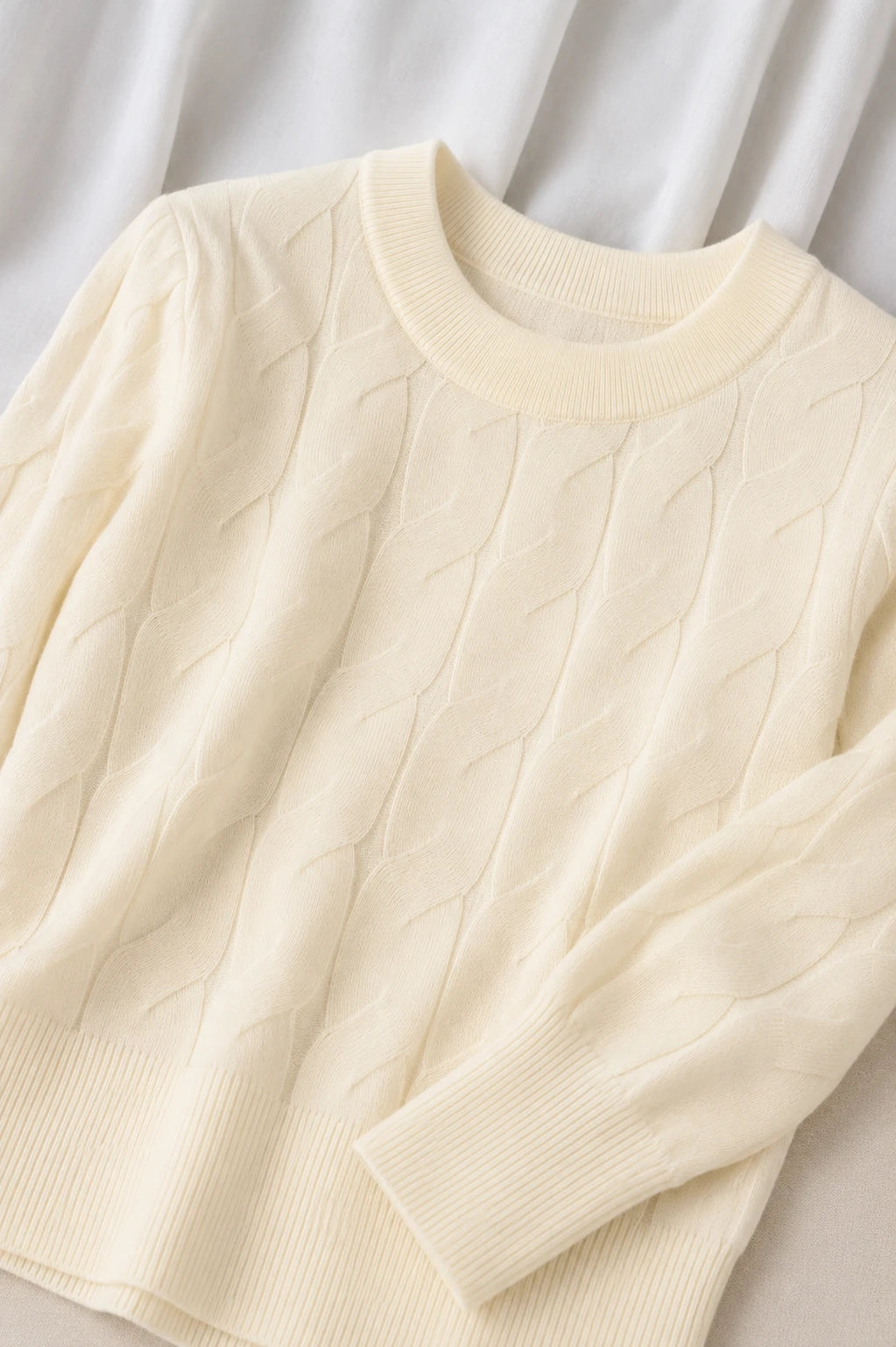 Tricot Macio em Modal Annabelle Creme