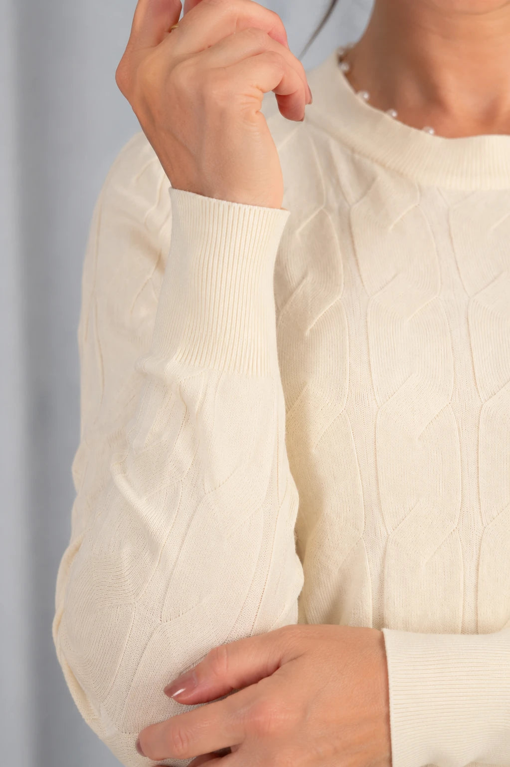 Tricot Macio em Modal Annabelle Creme
