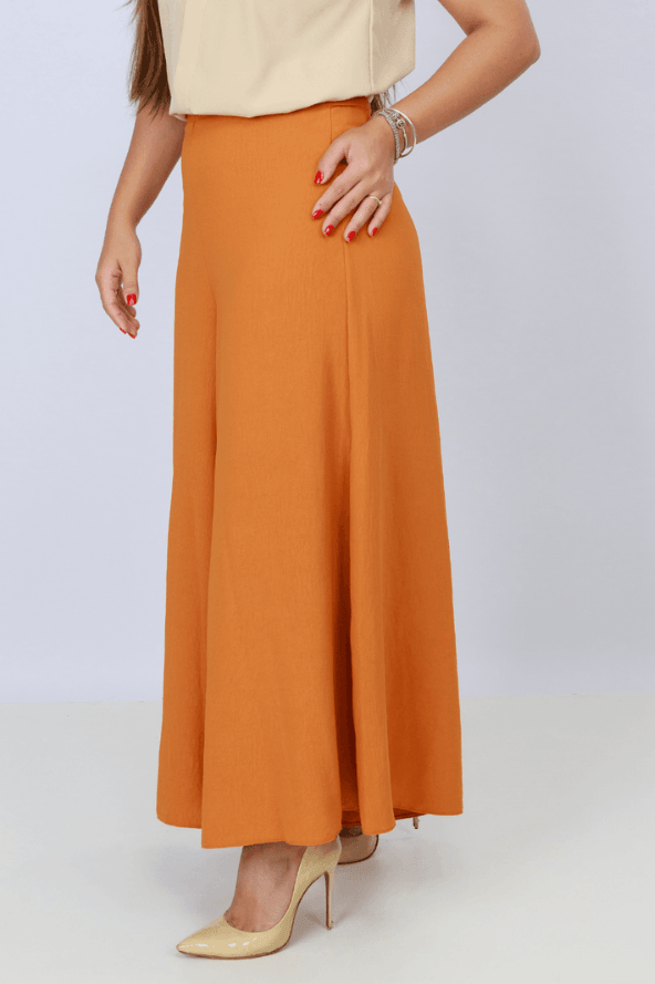 Calça Pantacourt Lisa Luna Caramelo - imporium