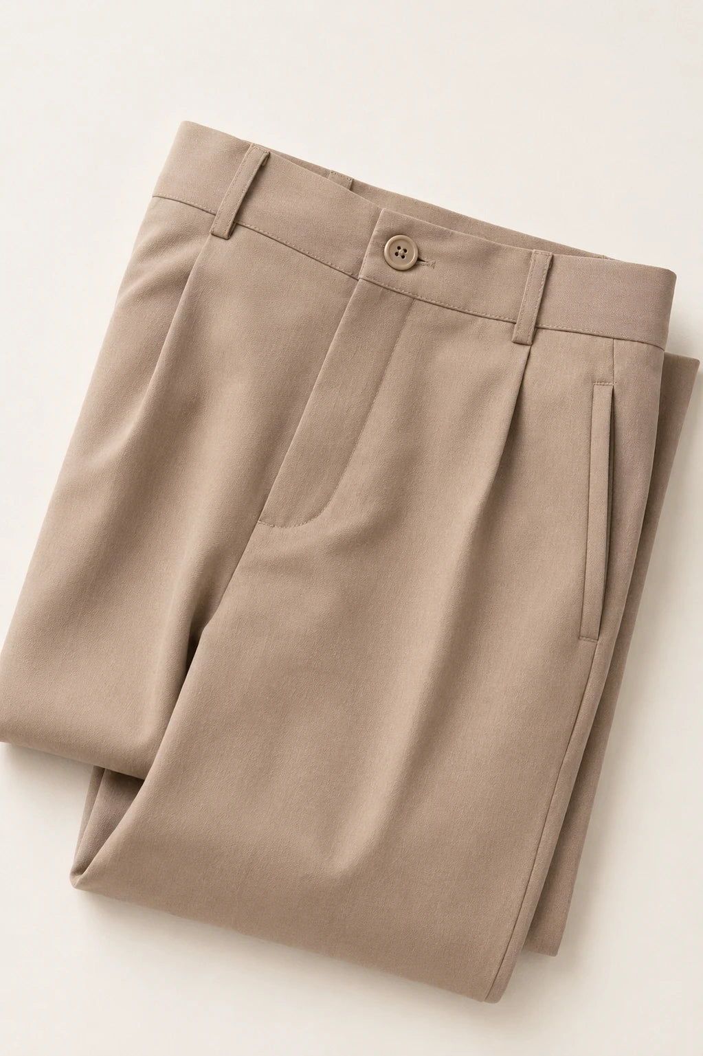 Calça Alfaiataria Corte Reto Cleo Caqui
