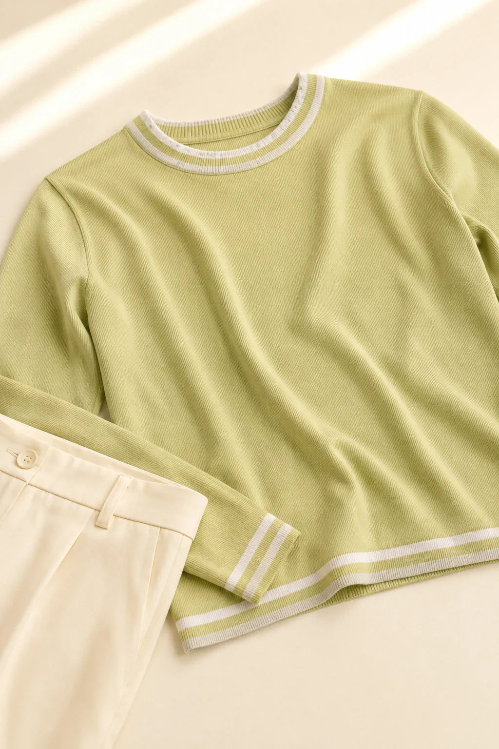 Blusa Manga Longa Confortável Daniela Verde