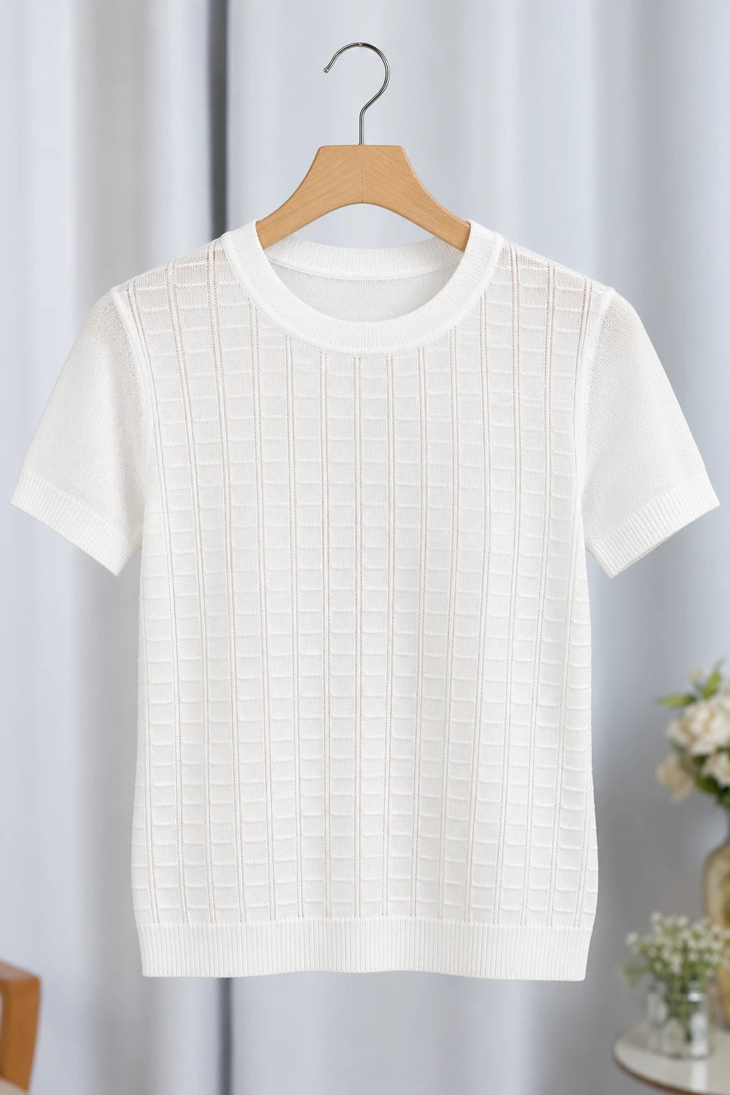 Blusa Leve em Modal Soraya Branca - frente