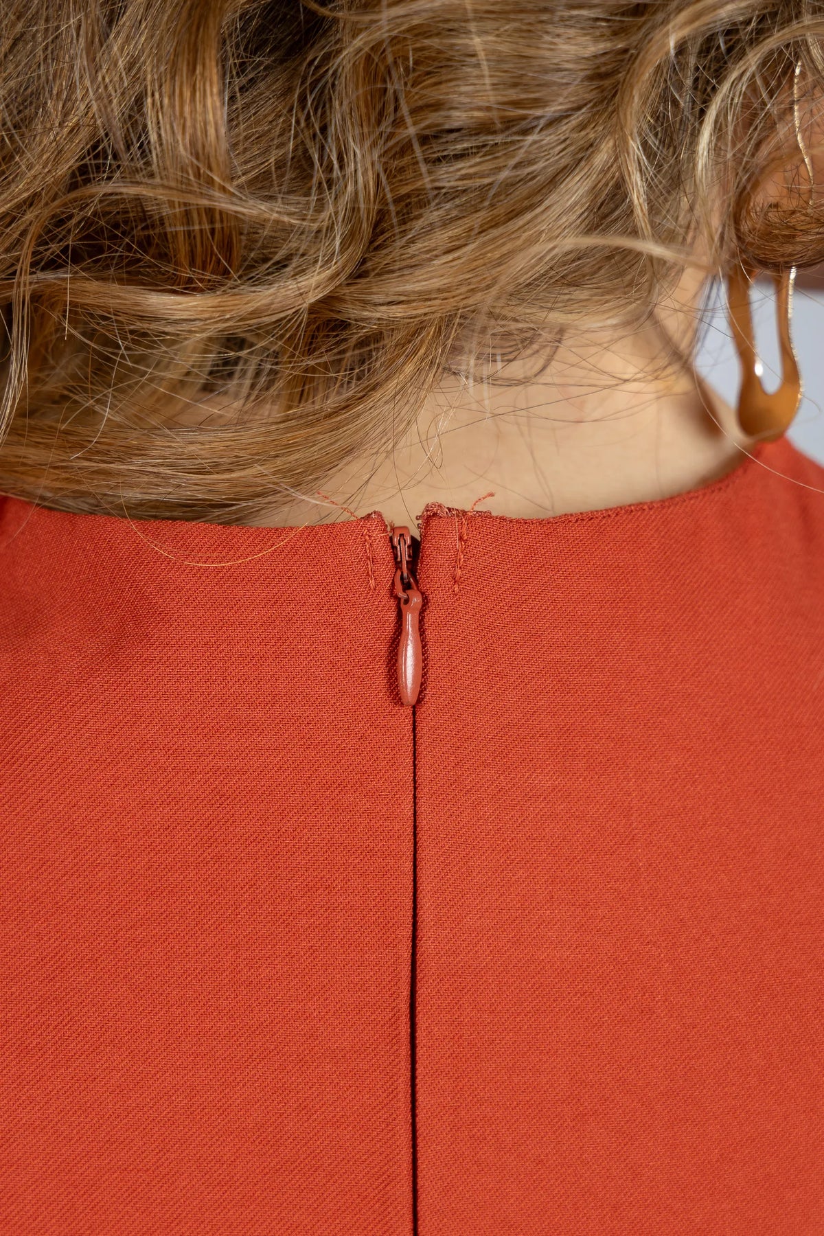 Vestido Leve em Visco Urban Cássia Terracota - adicional 8