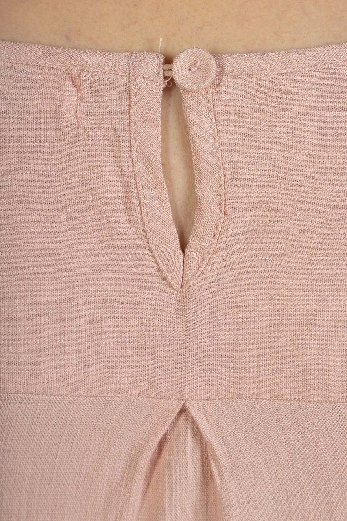 Blusa Manga Curta Transpassada Decote V Laiara Rosa - adicional 12