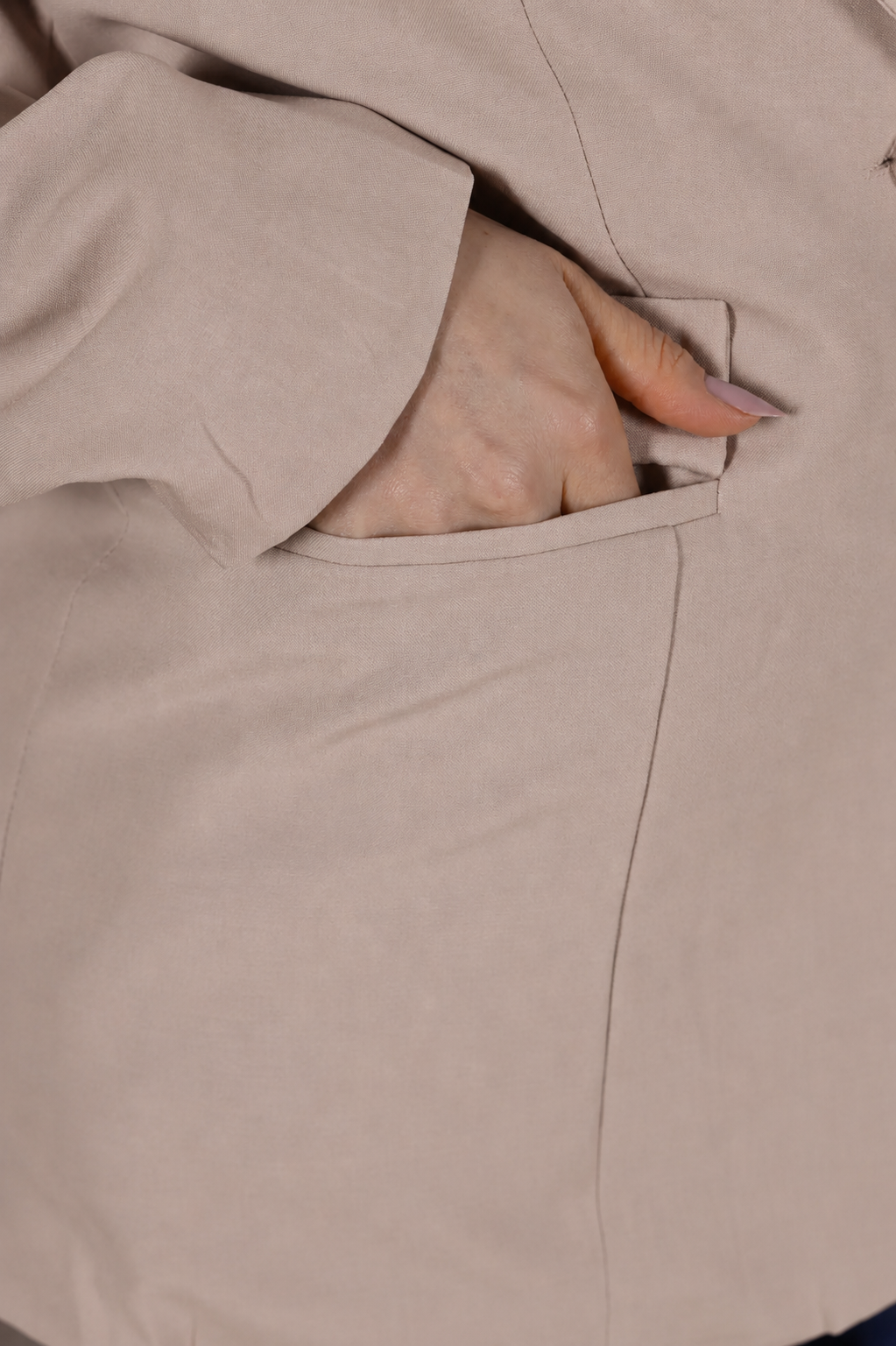 Blazer Estruturado Elegante Agatha Bege