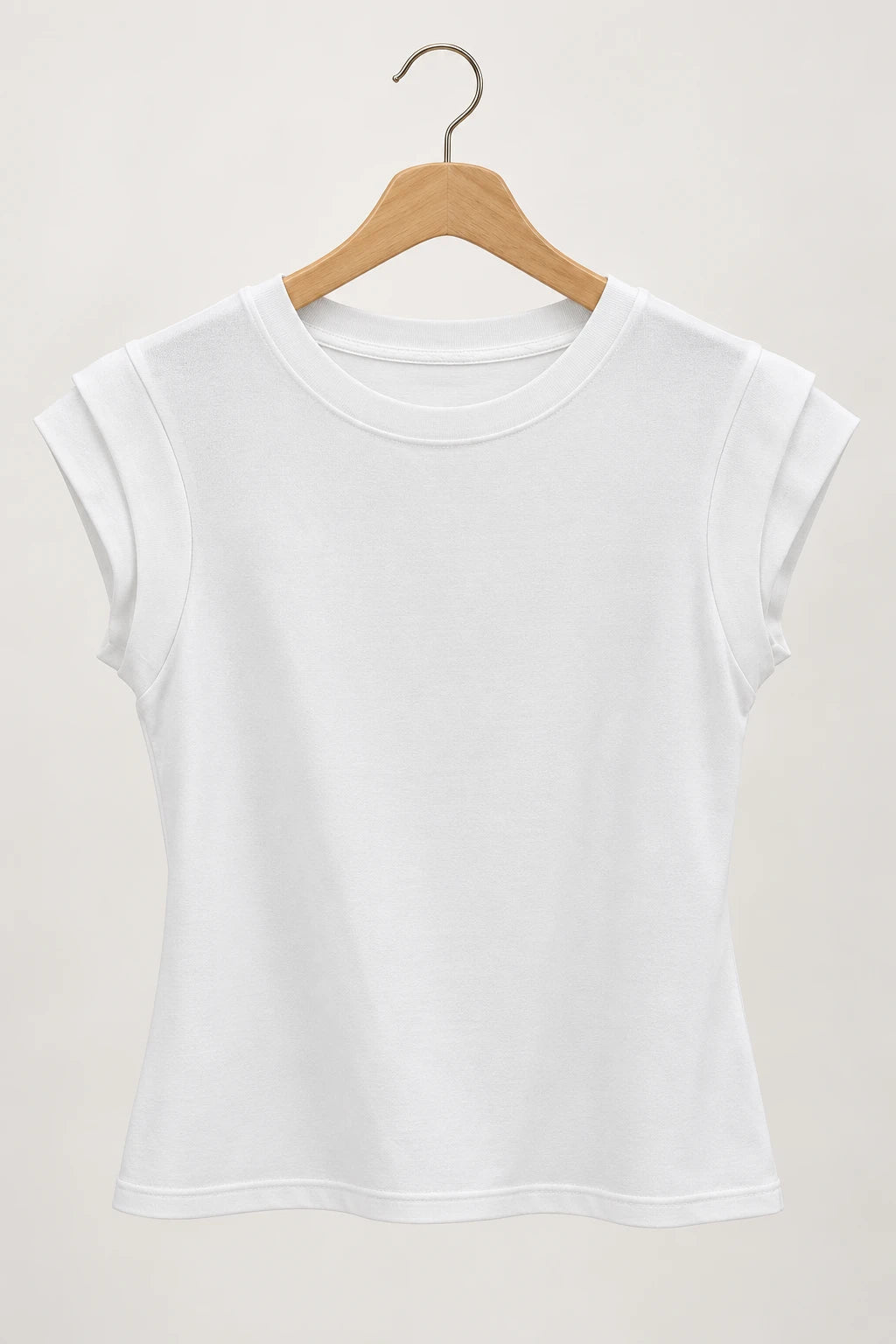 Blusa Confortável com Manga Muscle Ariela Branca - adicional 1