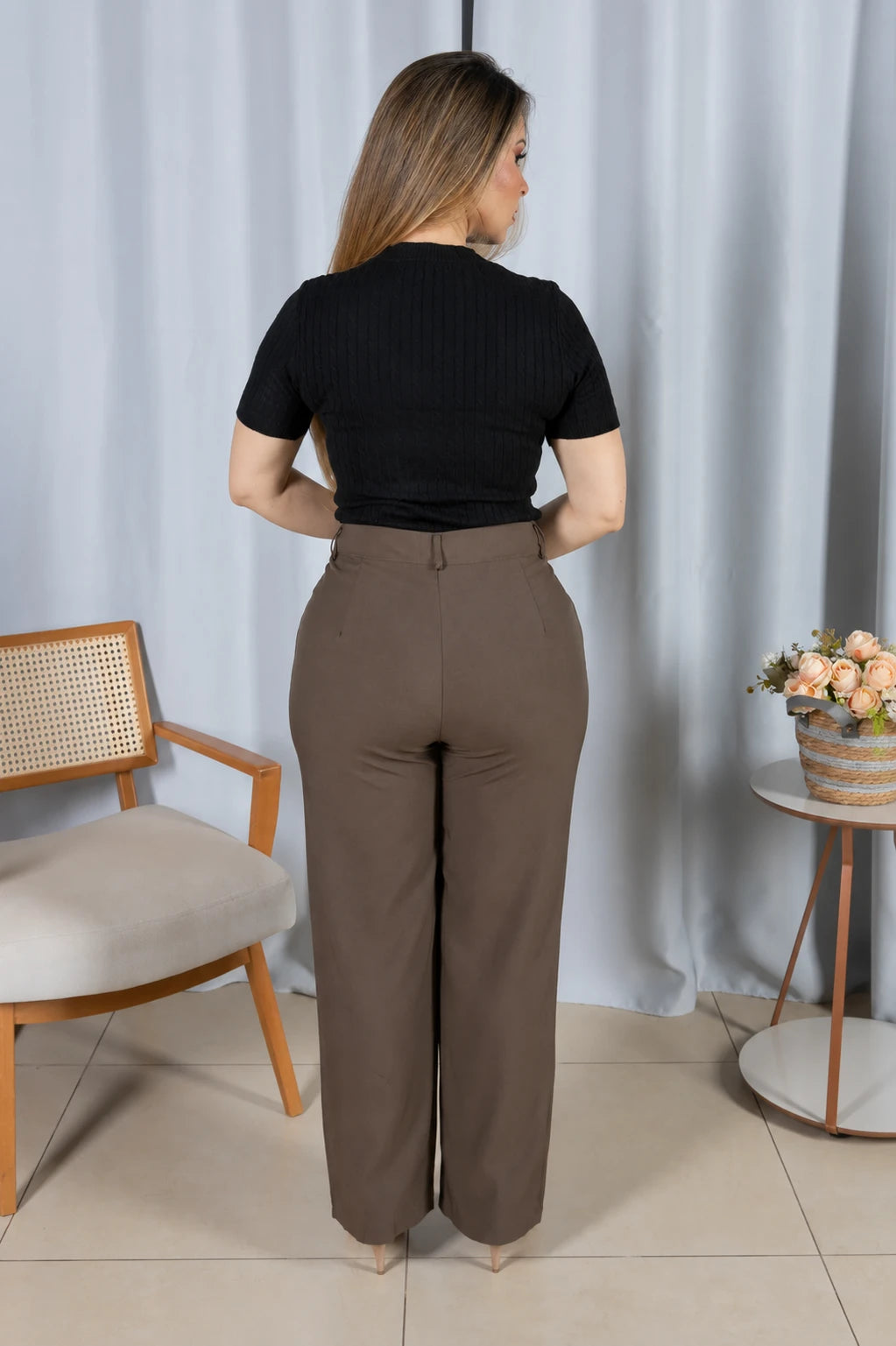 Blusa Modal Confortável Eva Preta