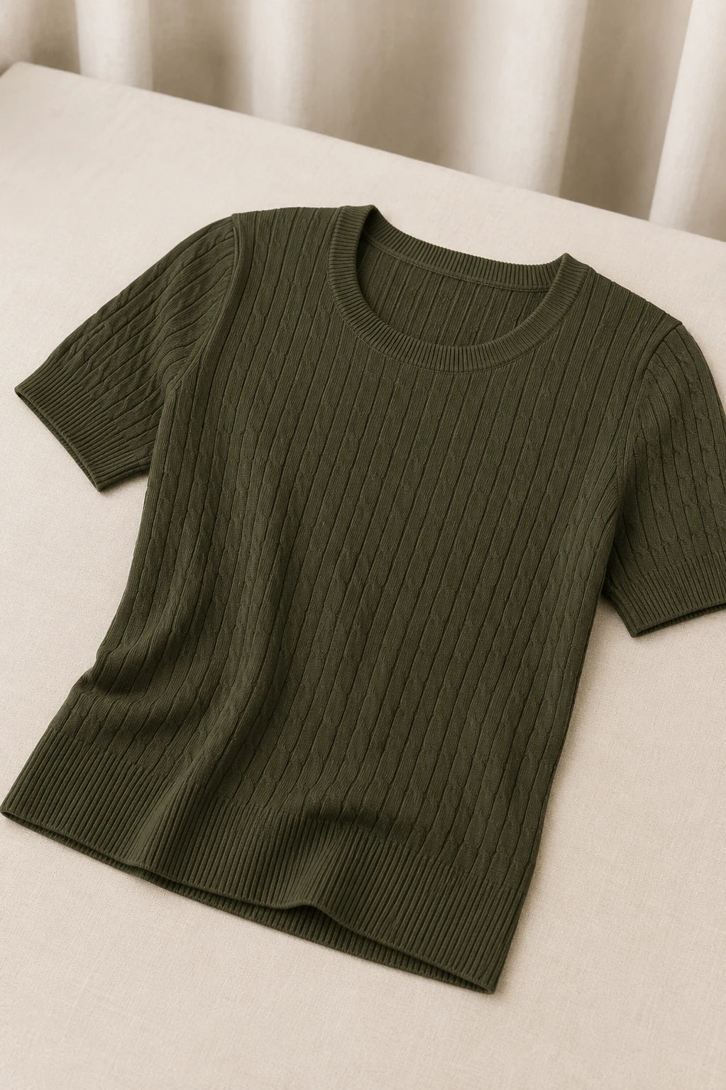 Blusa Modal Confortável Eva Verde