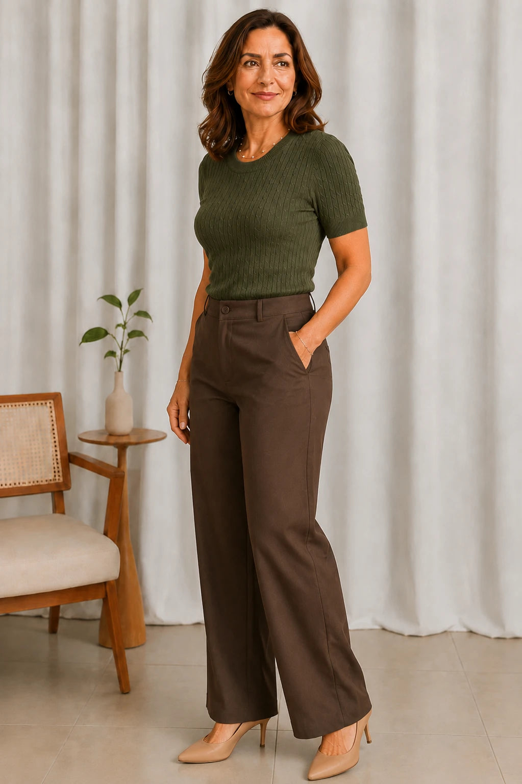 Blusa Modal Confortável Eva Verde