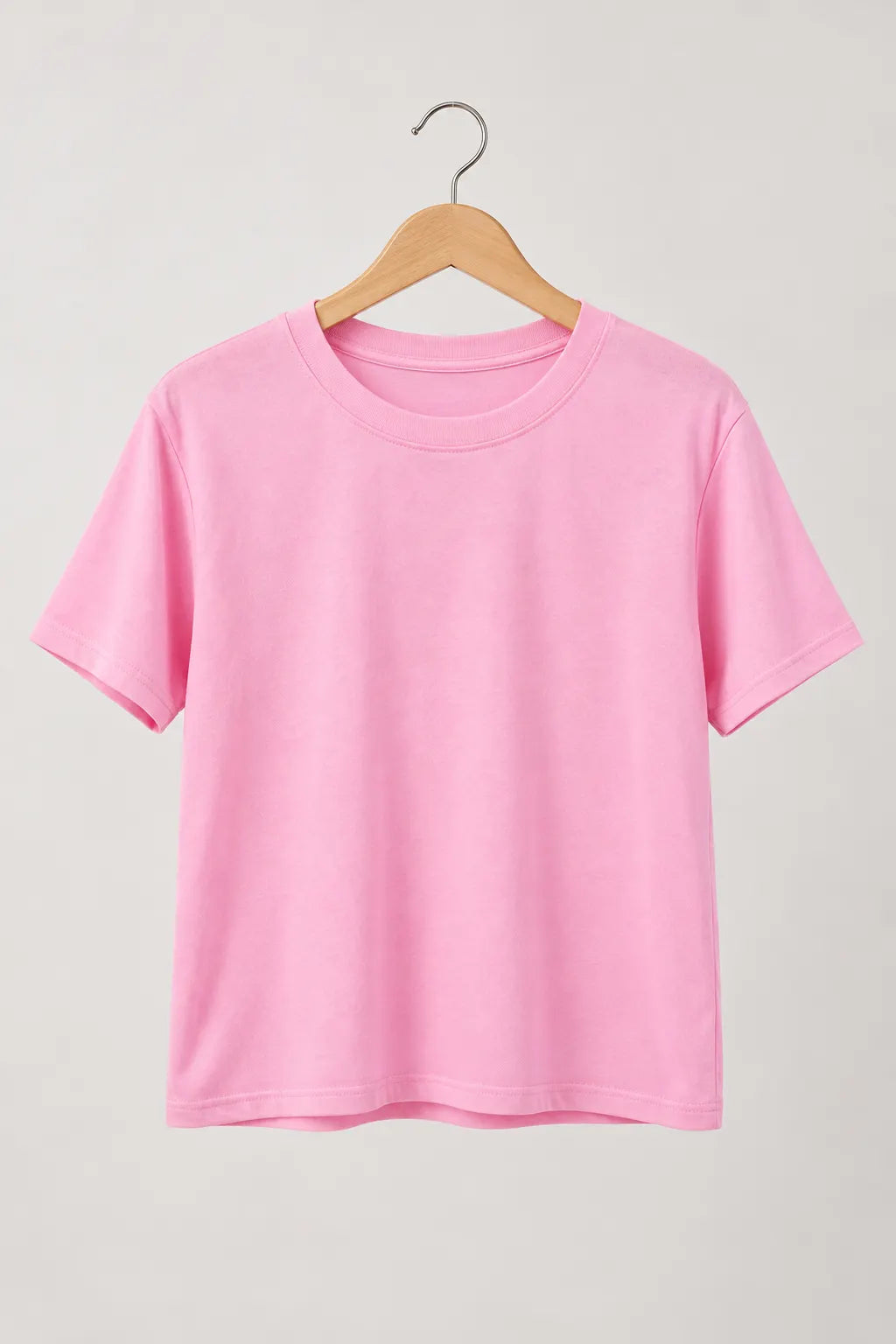 Blusa Manga Curta em Malha Knit Lorena Rosa — lorena rosa b (5).webp