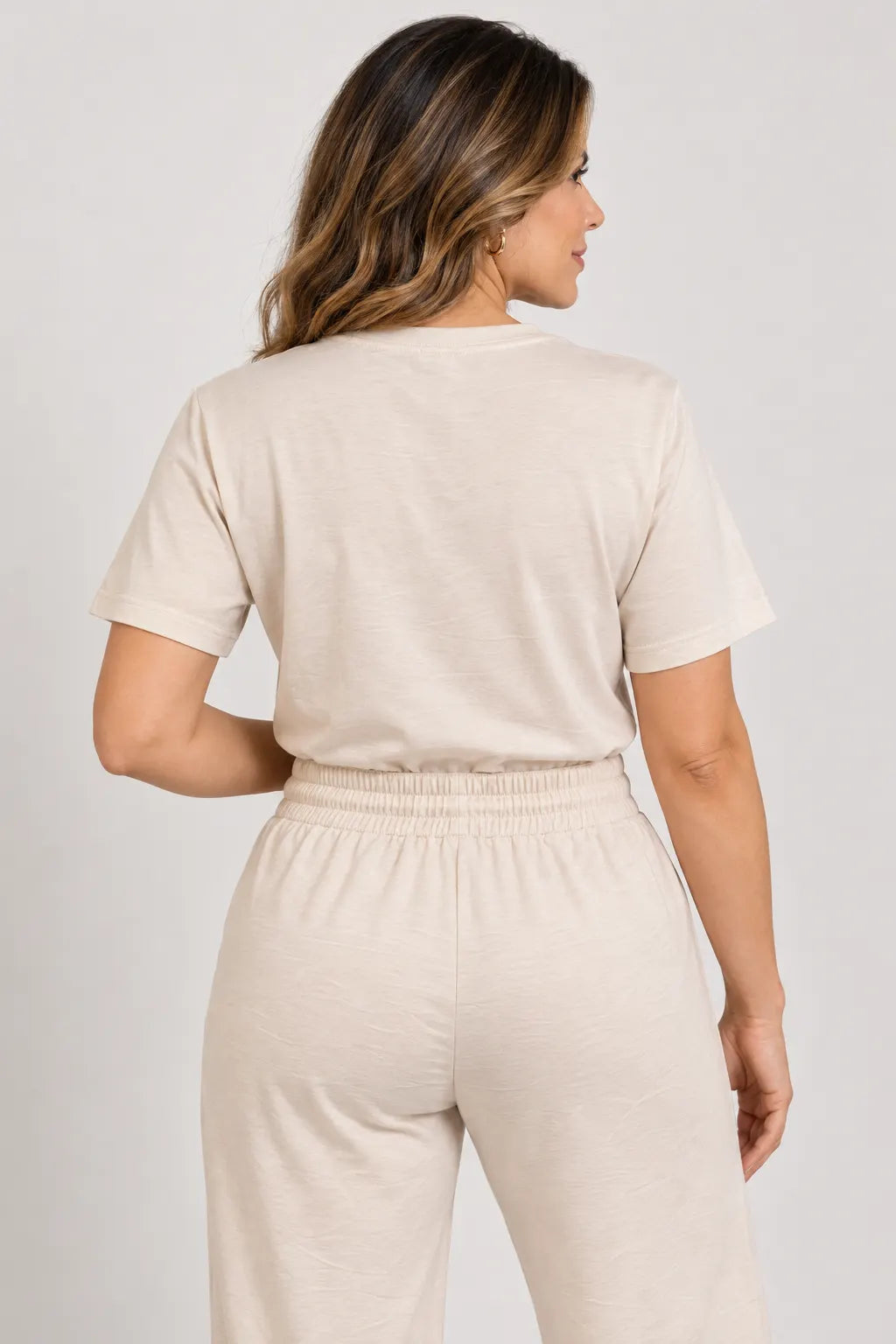 Blusa Manga Curta em Malha Knit Lorena Creme — lorena creme b (10).webp