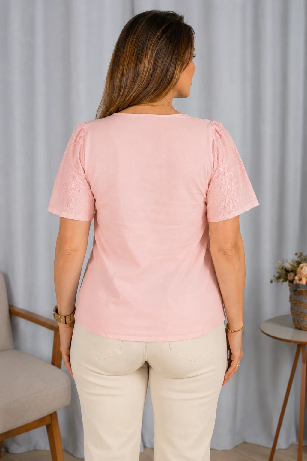 Blusa Laise Leve e Respirável Natália Rosa